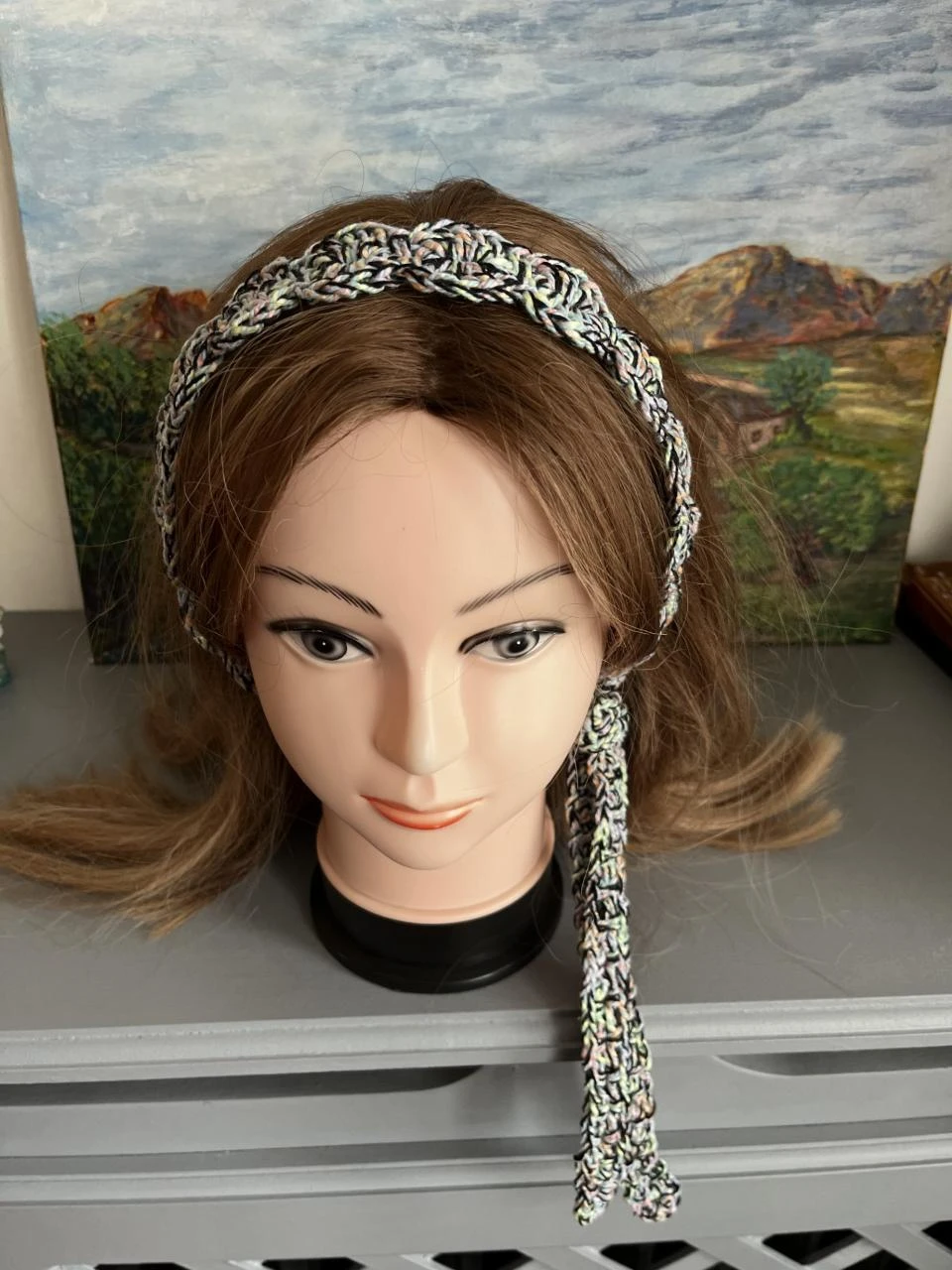Headband Headband Headband Venda Cotton Black Multicolor Tai – photo 2